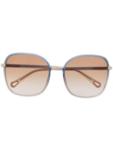 oversized sunglasses by CHLOE