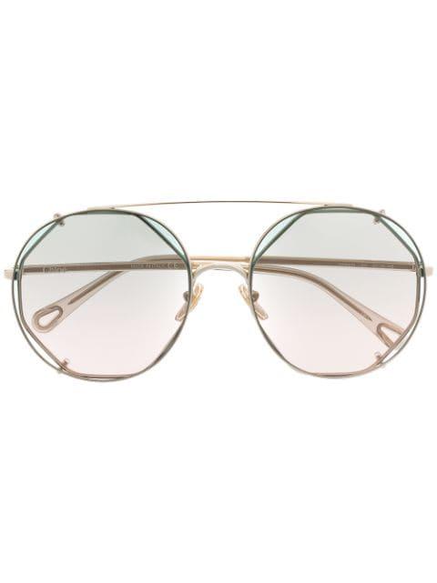 oversized sunglasses by CHLOE