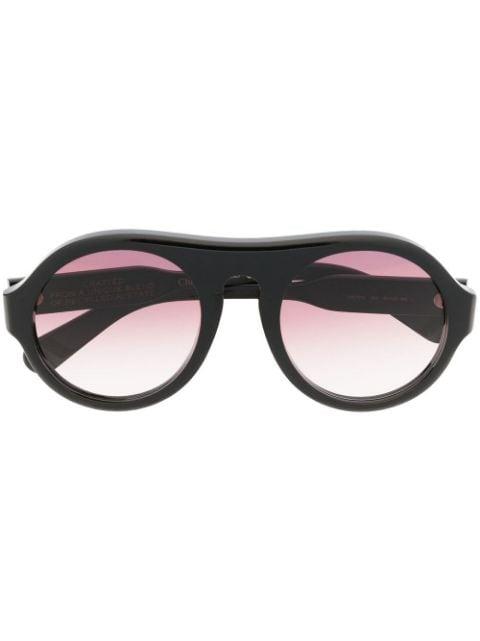 pilot-frame gradient-lens sunglasses by CHLOE