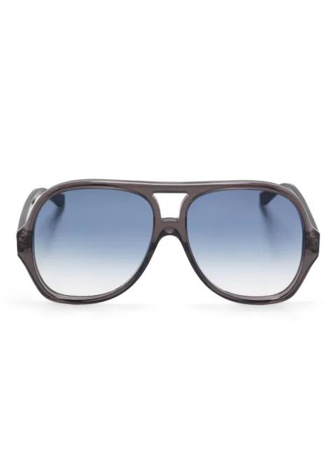 pilot-frame sunglasses by CHLOE