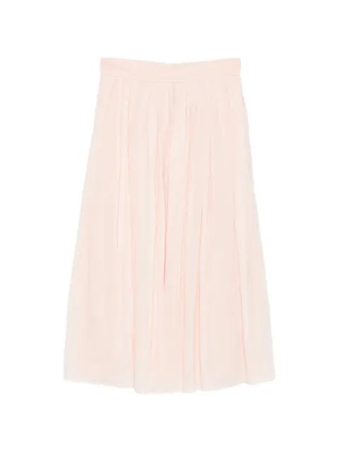 pleated midi skirt by CHLOE
