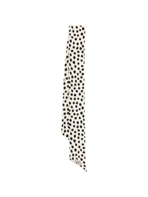 polka-dot scarf by CHLOE