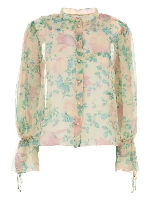 printed blouse by CHLOE