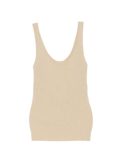 ribbed-knit tank top by CHLOE