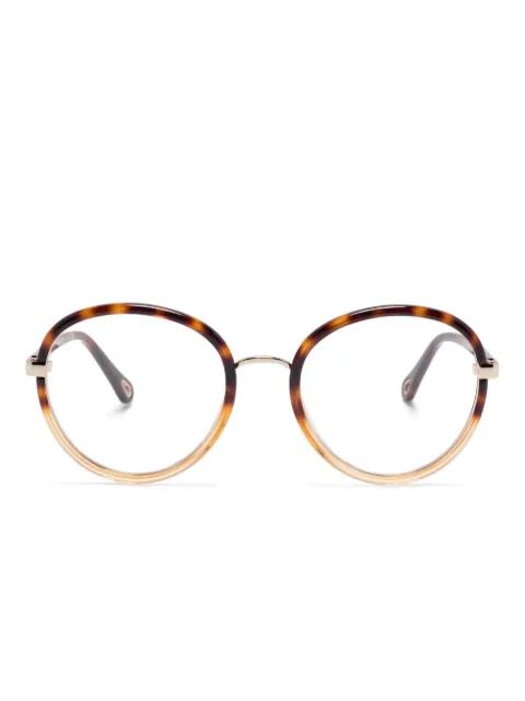 round-frame glasses by CHLOE