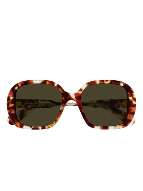 round frame sunglasses by CHLOE
