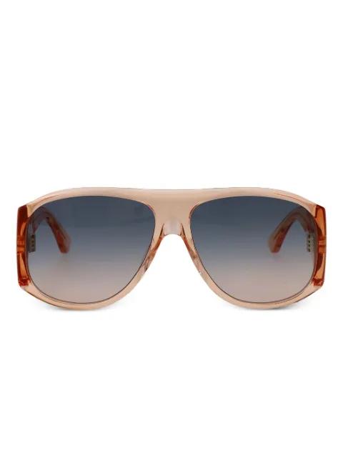 round-frames sunglasses by CHLOE