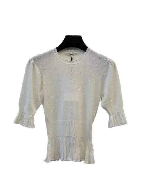 ruffled T-shirt by CHLOE