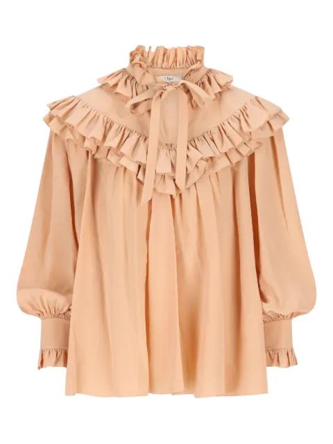ruffled blouse by CHLOE