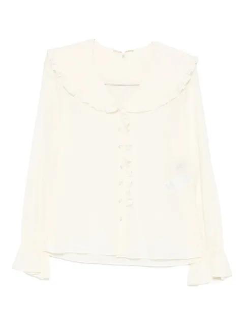 ruffled-collar blouse by CHLOE