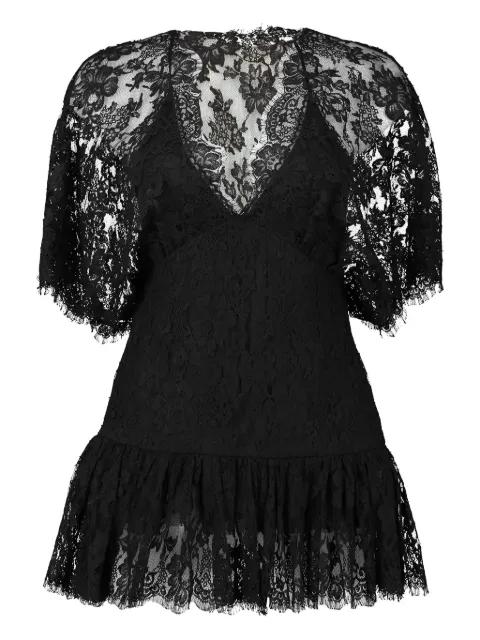 ruffled lace blouse by CHLOE ruffled lace blouse by CHLOE