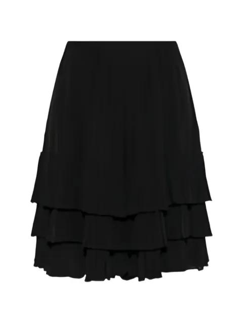 ruffled midi skirt by CHLOE