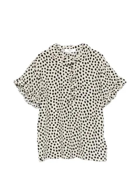 ruffled-neck blouse by CHLOE