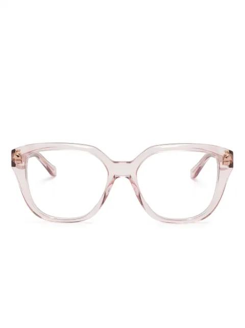 square-frame glasses by CHLOE
