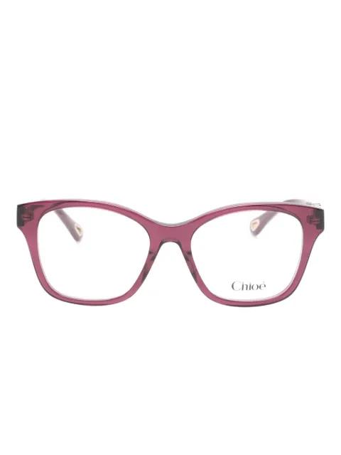 square-frame glasses by CHLOE