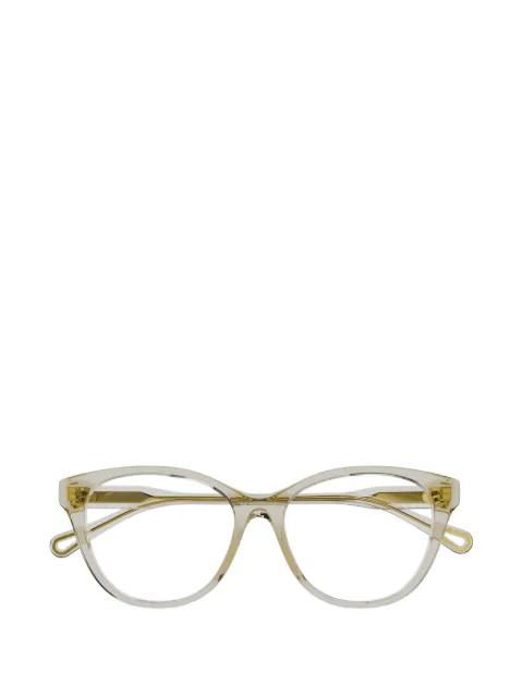 square-frame glasses by CHLOE