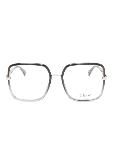 square frame glasses by CHLOE