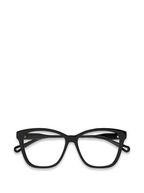 square-frame glasses by CHLOE