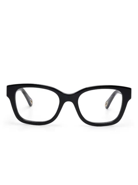 square-frame glasses by CHLOE
