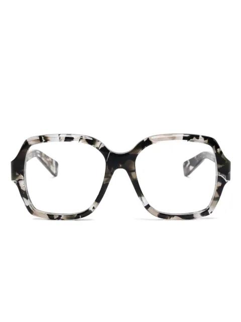 square-frame glasses by CHLOE