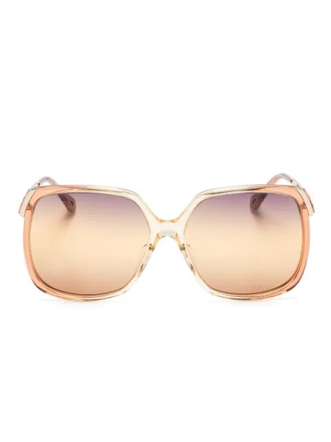 square-frame sunglasses by CHLOE