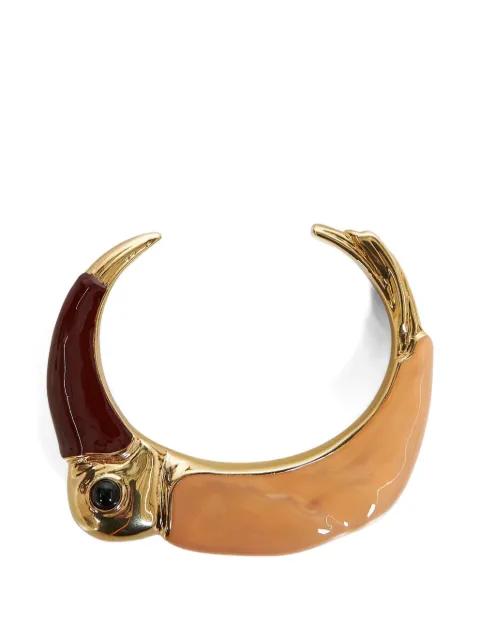 toucan-shaped resin bracelet by CHLOE