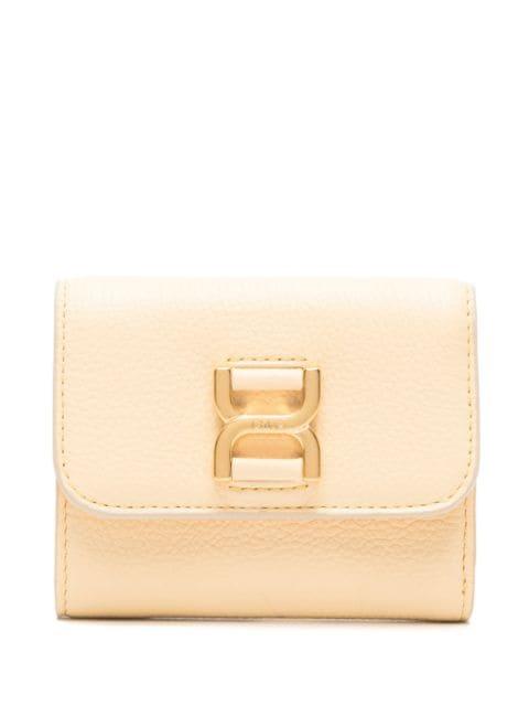tri-fold leather wallet by CHLOE
