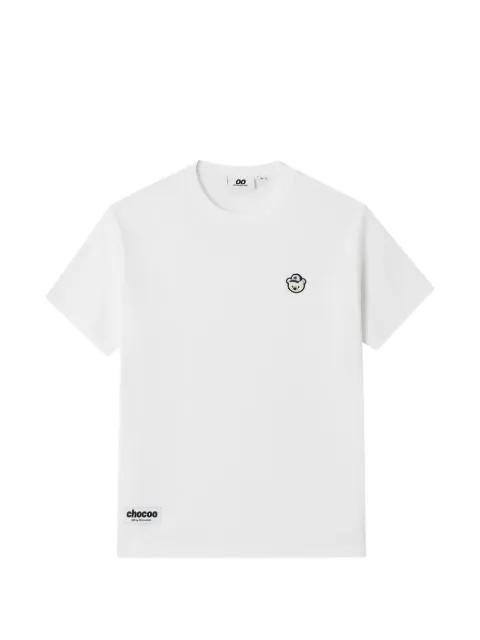 bear-embroidery T-shirt by :CHOCOOLATE