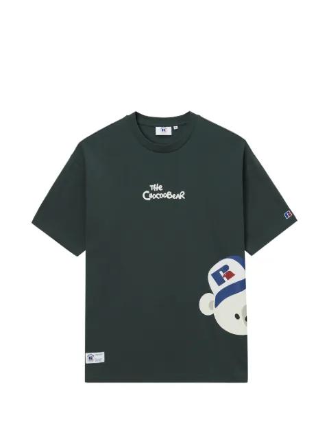 bear logo T-shirt by :CHOCOOLATE