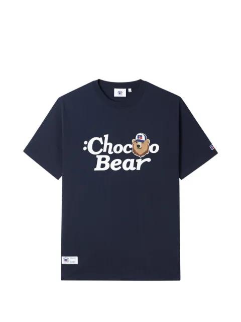 bear-motif T-shirt by :CHOCOOLATE