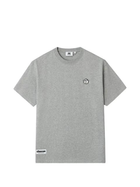 bear-patch T-shirt by :CHOCOOLATE