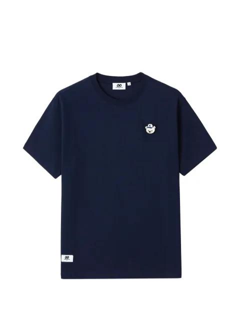 bear-patch T-shirt by :CHOCOOLATE