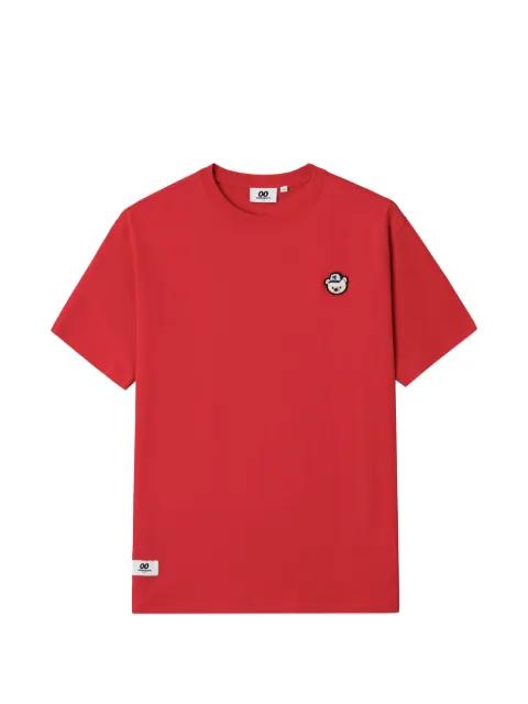bear-patch T-shirt by :CHOCOOLATE