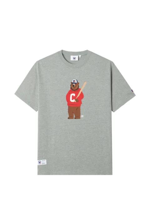 bear-print T-shirt by :CHOCOOLATE