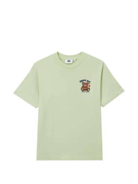 bear-print T-shirt by :CHOCOOLATE
