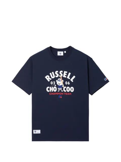 bear-print T-shirt by :CHOCOOLATE
