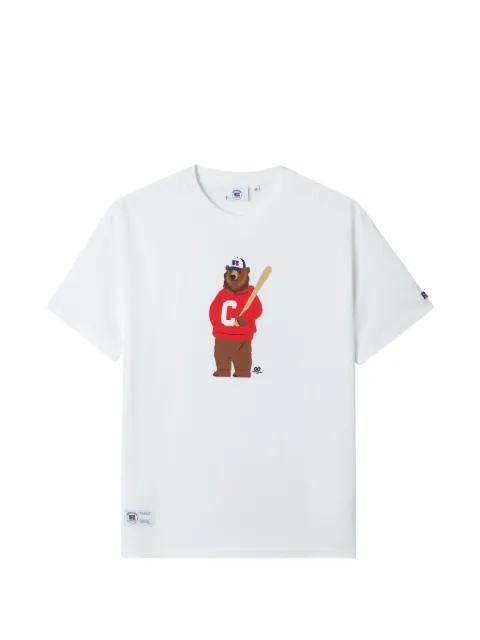 bear-print T-shirt by :CHOCOOLATE