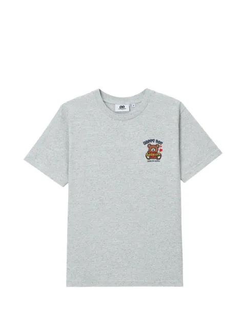 bear-print T-shirt by :CHOCOOLATE