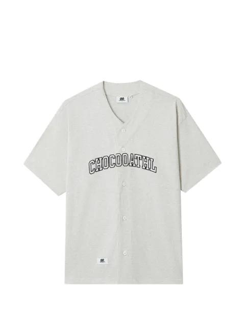 button-front shirt by :CHOCOOLATE