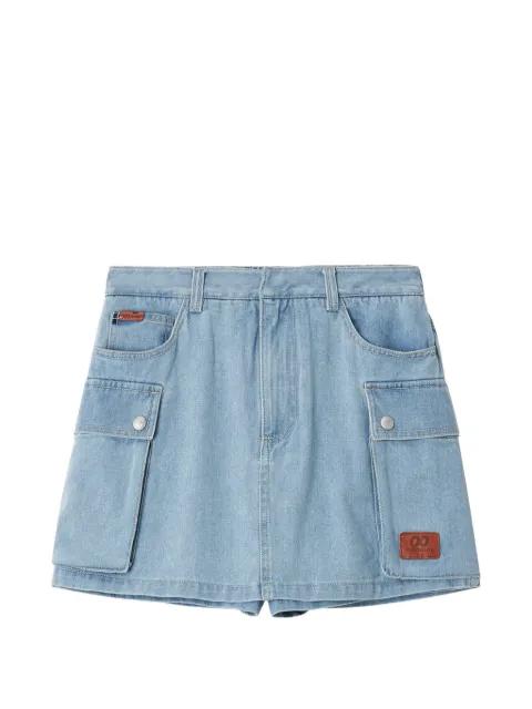 cargo-pocket mini skirt by :CHOCOOLATE