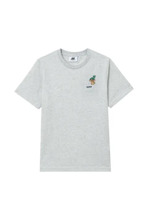 chest-pocket crew-neck T-shirt by :CHOCOOLATE