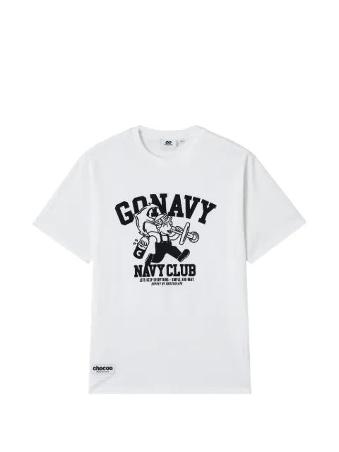 crew-neck T-shirt by :CHOCOOLATE