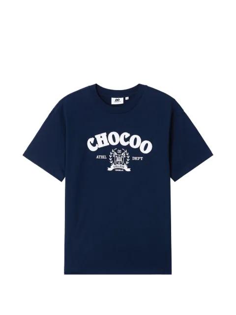 crew-neck logo-print T-shirt by :CHOCOOLATE