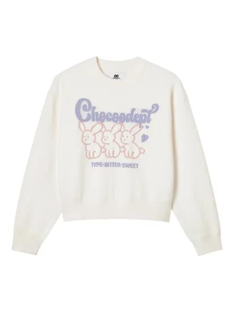 crew neck sweater by :CHOCOOLATE