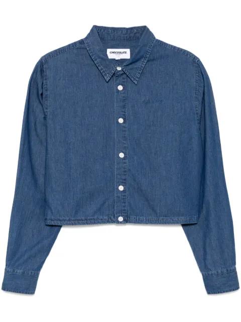 denim shirt by :CHOCOOLATE