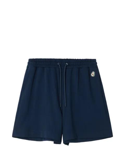 drawstring embroidered shorts by :CHOCOOLATE