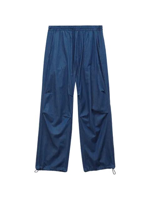 drawstring trousers by :CHOCOOLATE