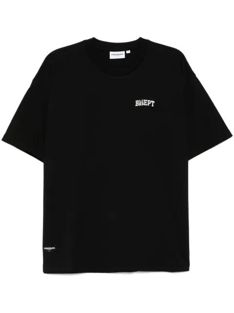 embroidered logo t-shirt by :CHOCOOLATE