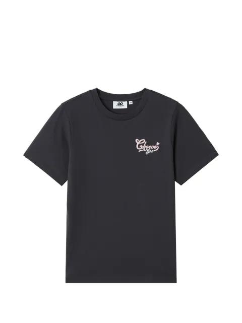 graphic crewneck T-shirt by :CHOCOOLATE