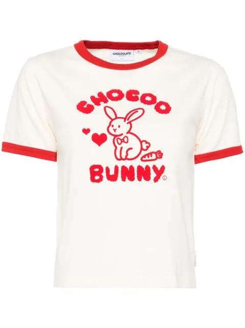 graphic-print T-shirt by :CHOCOOLATE